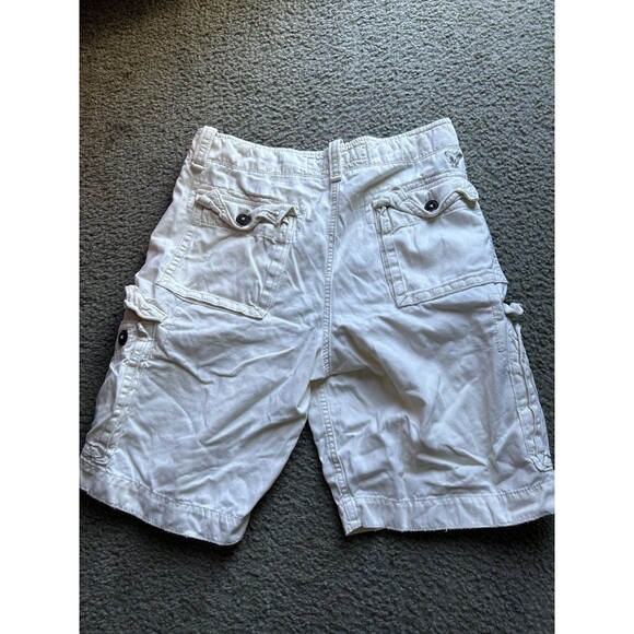 American Eagle Classic Length Cargo Shorts Mens 32 Light Khaki Stone AEO - Picture 6 of 8